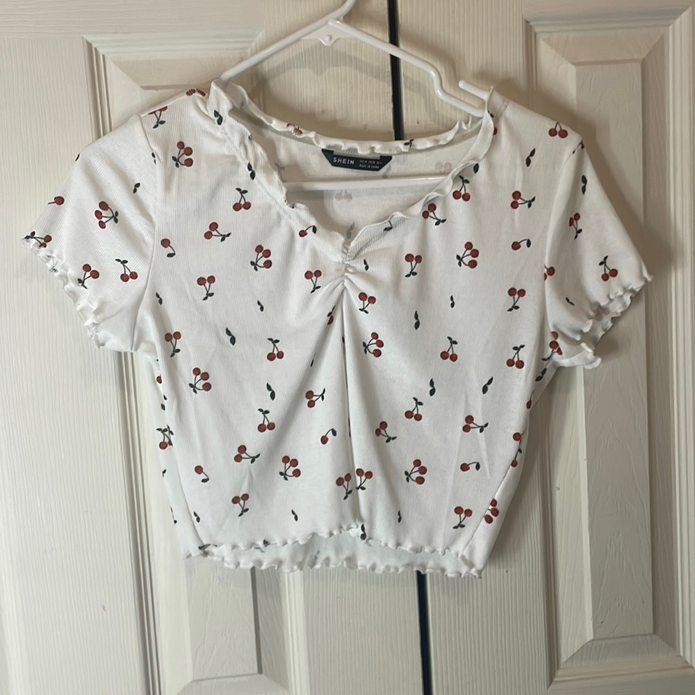 Cherry Crop Top